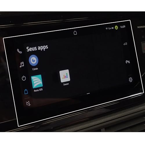 Film de navigation de voiture verre trempé protecteur écran console VW Nivus 2021