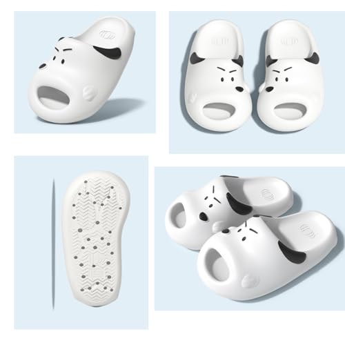 Dog Slippers for Men and Women - EVA Thick-Soled Summer Slippers, Non-Slip Indoor/Outdoor Bath & Beach Shoes for Comfortable Walking2