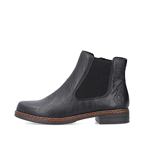Rieker Damen Chelsea-Stiefel 75170-00 schwarz Gr. 39 – Ansicht 6