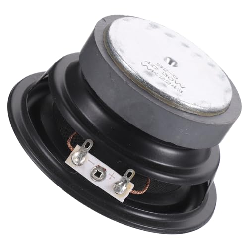 MAGICLULU Subwoofer Lautsprecher Ohm Tiefbass Auto Lautsprecher Ersatz Rund Bassstark für Immersive Musikwiedergabe