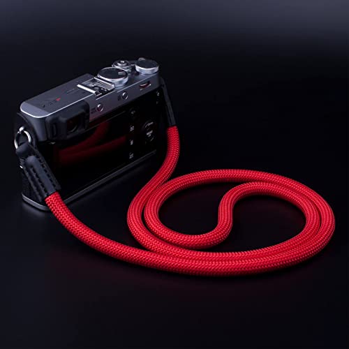 Vko Camera Strap Rope Compatible With Sony Canon Nikon Fuji Dslr Slr Mirrorless Camera Rope Strap 100Cm Red #TOP4