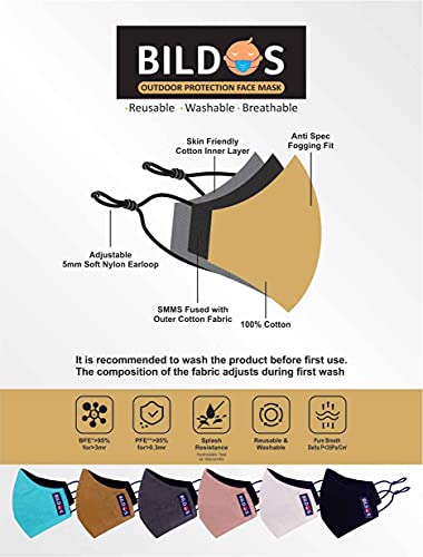 Image of Bildos Anti-Pollution mask - Pack of 6