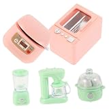 Ensemble de jeu de cuisine pour enfants - ce modèle d'ustensiles de cuisine miniatures peut être l'ornement décoratif pour votre modèle d'intérieur de mini maison, appareils de cuisine de maison de poupée