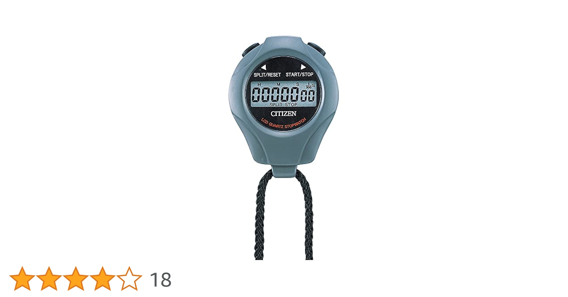 Amazon.co.jp: CITIZEN (シチズン) ストップウォッチL 8RDA04