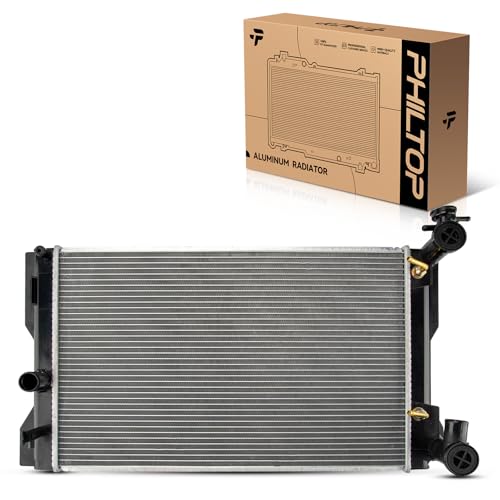 PHILTOP Radiator Compatible with 2009-2013 Corolla, 2009-2013 Matrix, Automotive Engine Radiator...