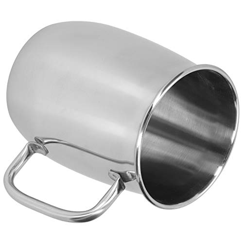 Lazmin112 1000ml winiarnia ze stali nierdzewnej kufel do piwa kubek wody przenośna filiżanka kawy naczynia do picia z uchwytem do koktajlowego piwa szampańskiego