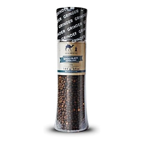 Silk Route Giant Whole Black Pepper Grinder Cover