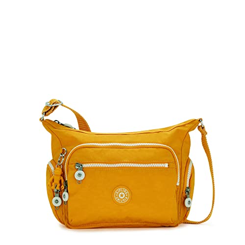 Kipling Gabbie S, Bolso Bandolera para Mujer, Rapid Yellow, Talla única