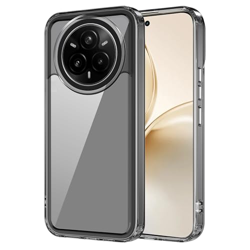 Image of amazon basics Back Case Cover for Realme 14 Pro Plus 5G | Compatible for Realme 14 Pro Plus 5G Back Case Cover | Case Cover with Camera Protection | (TPU + PC | Translucent Black)