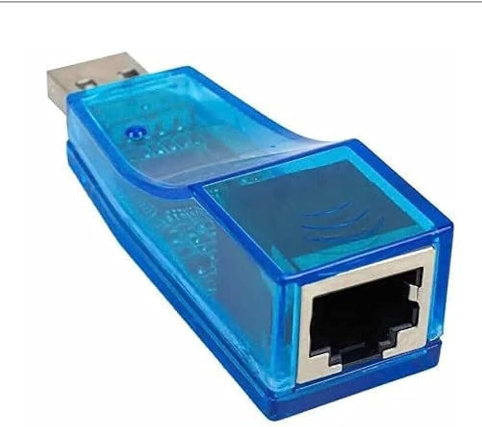 Adaptador Usb Para Rj45 Placa De Rede Internet Pc 100 Mb/s