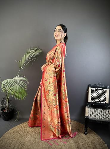 Pandadi Saree kanchipuram silk saree in pure silk – image 4