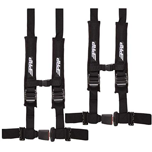 PRP 2" SBAuto2 4 Point Harness 4.2 with Auto Style Latch, 2 Pack