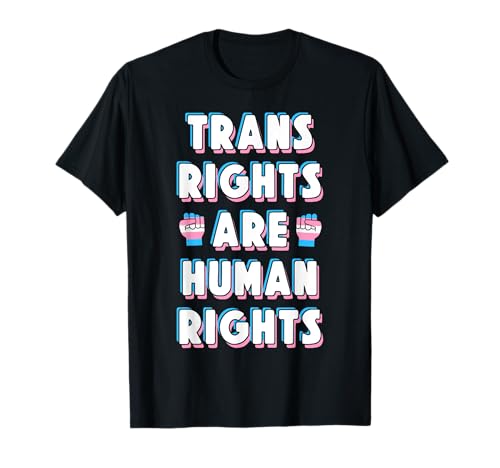 Transgender Trans LGBT Pride Rights Trans Rights Are Human T-Shirt