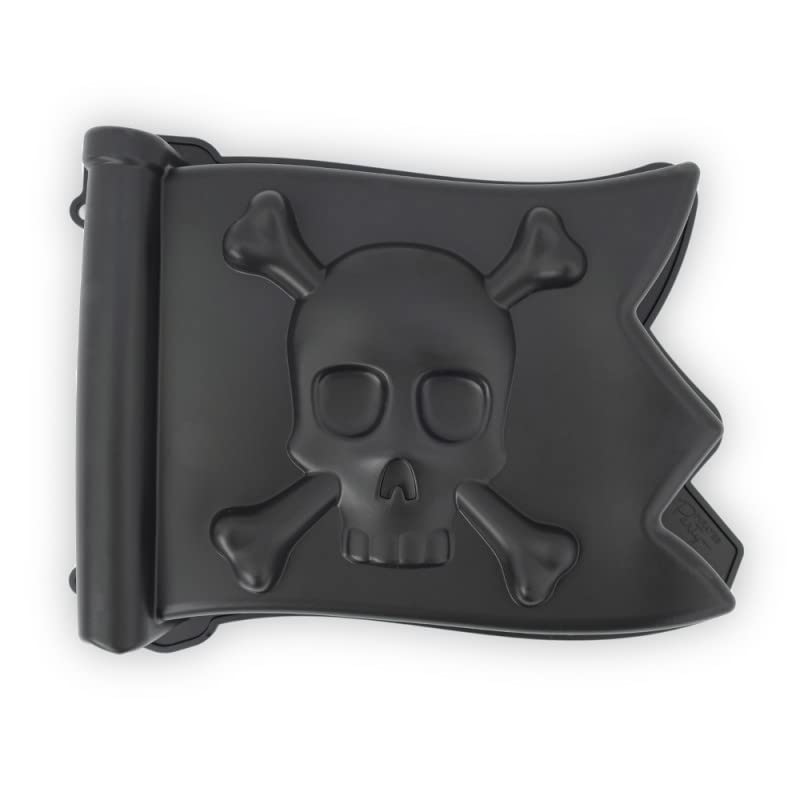 CÉCOA • Moule à gâteau • Drapeau de Pirate • Silicone 100% Platinium • Moule en Silicone...