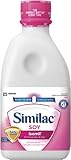 Similac Soy Isomil, Ready to Feed Infant Formula with Iron, 32-Fluid Ounce (Pack of 6)