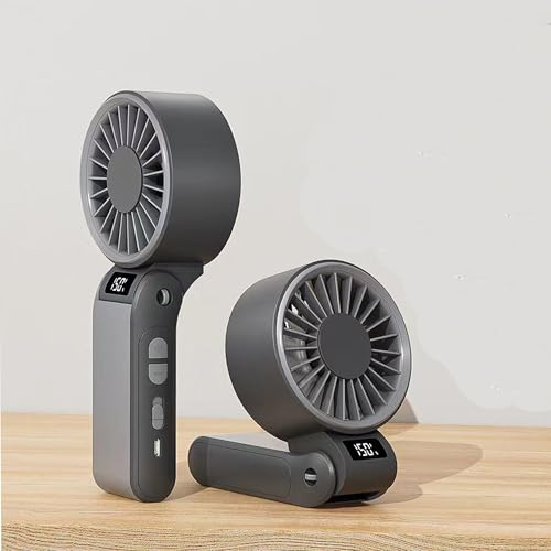 iEGrow Ventilador de mano negro