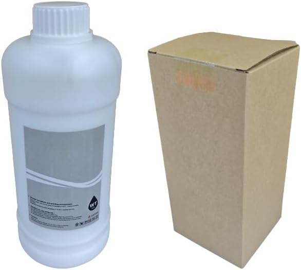 DTF Printer Ink 1000ml Bottle White Color for XP600 L1800 L805 1390 i3200, No Clogging