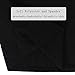 ZLYC Soft Slouchy Beanie Hat for Women Men Fashion Thin Knit Stretch Skull Cap (Chiffon Black)
