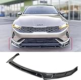 Syon Auto FITS 2021+ KIA OPTIMA K5 GLOSS BLACK GT STYLE 4PCS FRONT BUMPER LIP SPLITTER KIT