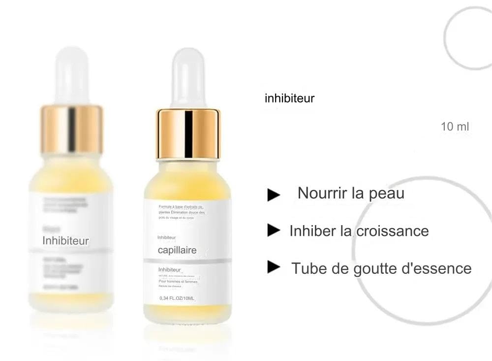 Anti-Nachwachs-Serum, Haarentfernungs-Serum für Damen und Herren, schmerzlos, schnelles Ergebnis, bekämpft eingewachsene Haare