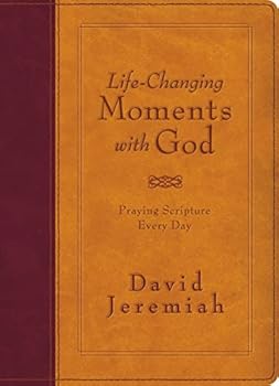 Imitation Leather Life-Changing Moments with God: Praying Scripture Every Day (NKJV) Book