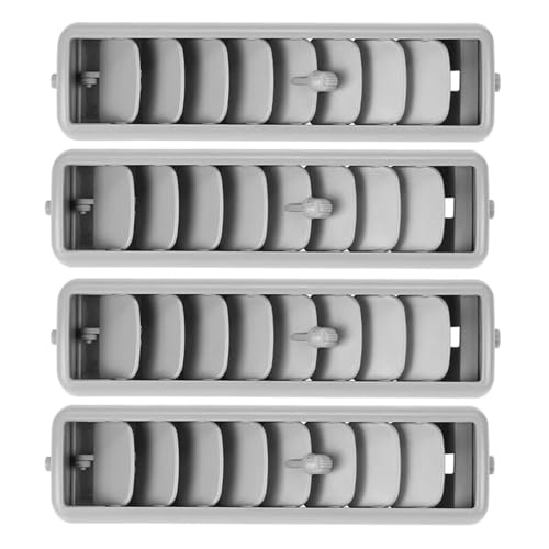 Grille d'aération de toit gris pour Mitsubishi Pajero V93 V97 kit de remplacement 4pcs
