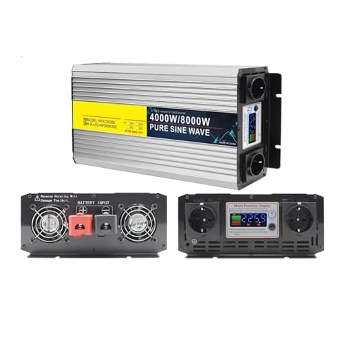 Inversor Inversor Onda Sinusoidal Pura 5000 W 6000 W 8000 W 10000 W 12000 W 12 V 24 V 48 V CC A CA 220 V Convertidor Energía Solar Coche Transformador Fuera Red Transformador(EU-10000W-220V-48V)