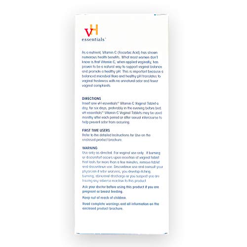 Reviews for vH essentials Vitamin C Vaginal Tablet BestViewsReviews