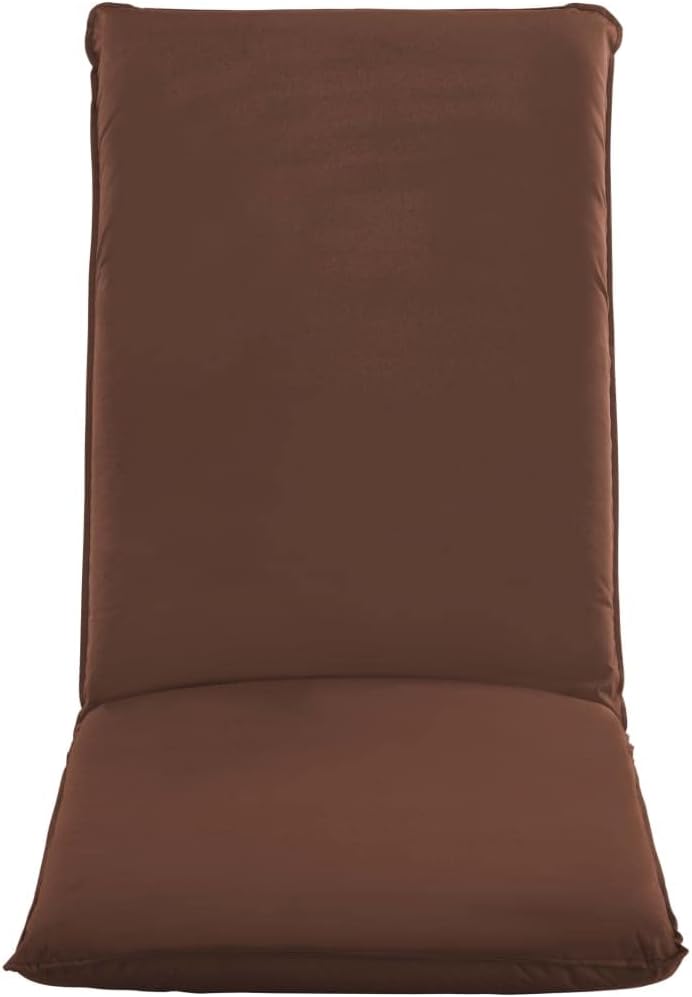 Foldable Sunlounger,Patio Furniture,Outdoor Seating,Sun Loungers Outdoor,Lounge Chairs for Outside,Five LevelsAdjustment,for Outside,Patio,Yard,Lawn,Beach,Sunbathing, Oxford Fabric Brown