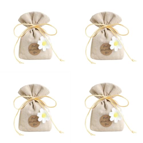 Sachet aromático floral para auto y hogar x4 miniatura 1