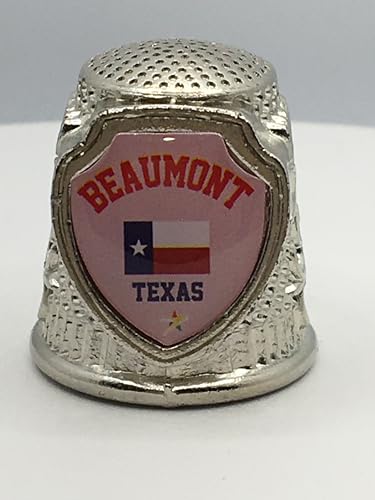646 Beaumont (Texas) City Collectible Souvenir Thimble
