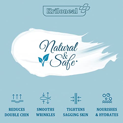 Kriloneal Neck Firming Cream Double Chin Reducer Neck Tightener Cream Retinol And Collagen Face & Neck Cream Anti-Aging Anti-Wrinkle Moisturizer Tightening Lifting Sagging Skin - 1.7 Oz #TOP1