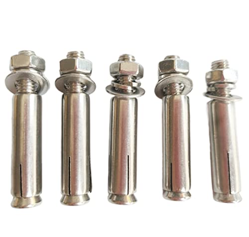 Image of Stainless Steel Expansion Bolts M8x60mm External Hex Expansion Bolt (5 Pack)