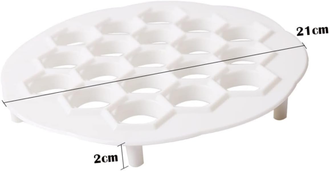 KICHOUSE 3pcs Dumpling Making Mold Capacity Kitchen Dumpling Making Tool Plastic Maker Simple Practical