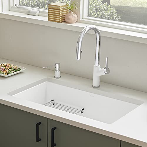 Blanco 442533 Precis Single Bowl-White 30" Kitchen Sink #TOP1