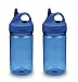 Grip-n-Gulp Kids Water Bottle Variation Parent (Blue, 12 Ounces)