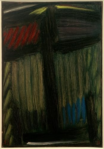 Tableaux Posters Impression Toile la nuit d'hiver Alexej Von Jawlensky Décoration Maison