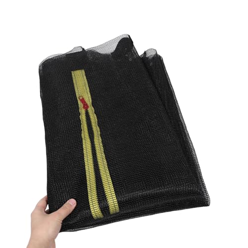 Filet de trampoline noir POPETPOP accessoires de remplacement 6 poteaux - 4