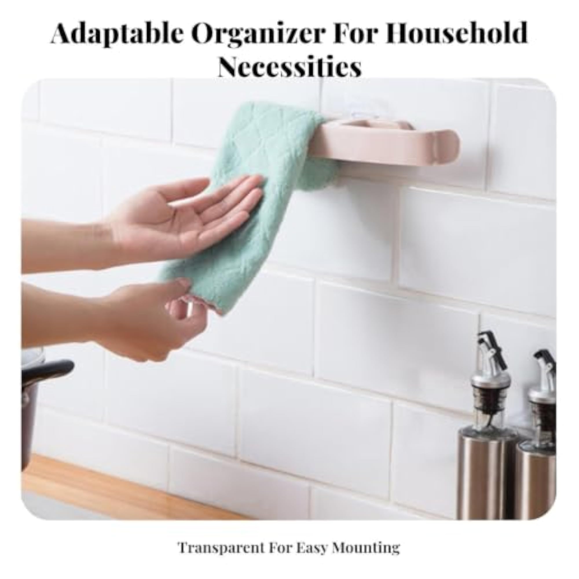 Blue Wall-Mounted Slipper Holder for Easy Organization