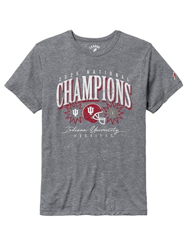 League NCAA Indiana Hoosiers CFP National Champions Victory Falls Mens Short Sleeve Triblend T-Shirt