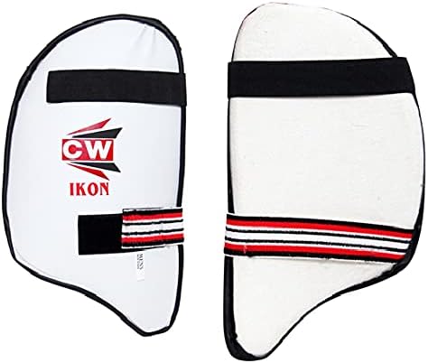 CW IKON Thigh Pad for Cricket Men Thigh Pad Guard Right Hand Protective Thigh Pad Adult Full Size Thigh Pad Cushioned Dual Elastic Band Cricket Thigh Pad Guard Adult