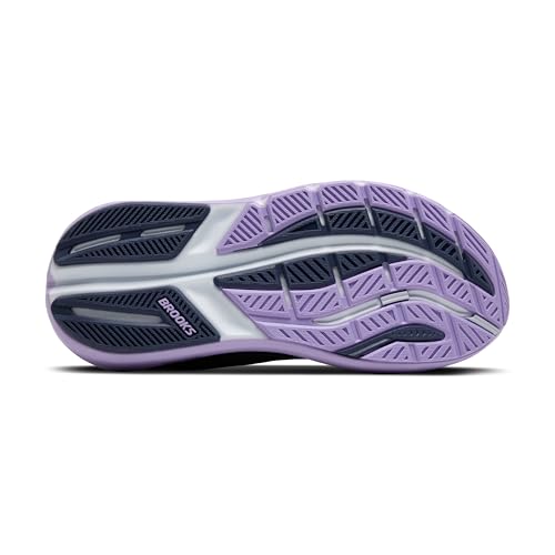Brooks Women’s Ghost Max 3 Neutral Running & Walking Shoe - Nighshadow/Ebony/Purple - 8.5 Medium