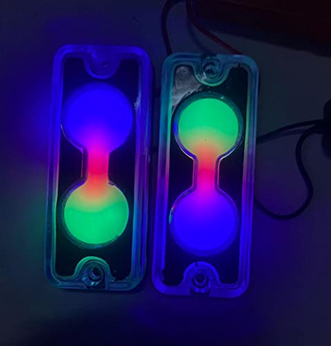 Image of AUTO MT 2PC Gypsy King CAR LED Light Side Panel Indicator for All VEHICHLE Maruti Maruti 800 Alto Van Bus Truck Maruti Gypsy King