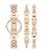 Anne Klein Women's Premium Crystal Accented Bangle Watch and Bracelet Set