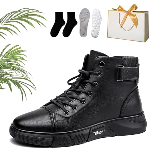 Genuine Leather Orthopedic Boots, Men’s Genuine Leather