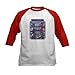 CafePress Transformers Decepticons Kids Baseball Tee Kids Cotton Baseball Jersey, 3/4 Raglan Sleeve Shirt Red/White