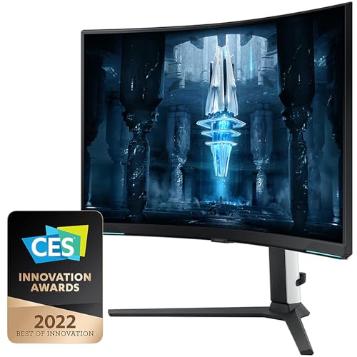 Image of Samsung 32 inch Odyssey Neo G8 4K UHD 240Hz, Curved Gaming Monitor Bundle with Tech Smart USA Elite Suite 18, 2X 4K HDMI Cable & Deco Gear CPS Exclusive 26 Month Protection Pack (BEACH-CPS-26M1000)