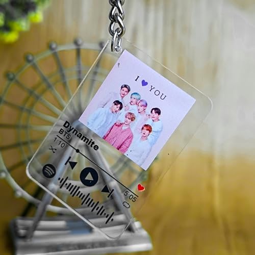 Image of WEHATKE Spotify BTS Keychain Boys Group