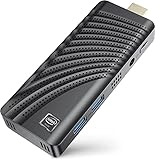 Mini PC Stick 8GB DDR4, Intel Celeron N4000 Compute Stick Windows 10 Pro, 128GB ROM Stick PC Unterstützen 4K HDMI,Bluetooth,Dual WiFi,Tragbar Mini Computer für Business,Heimbüro,Reisen,Ausbildung