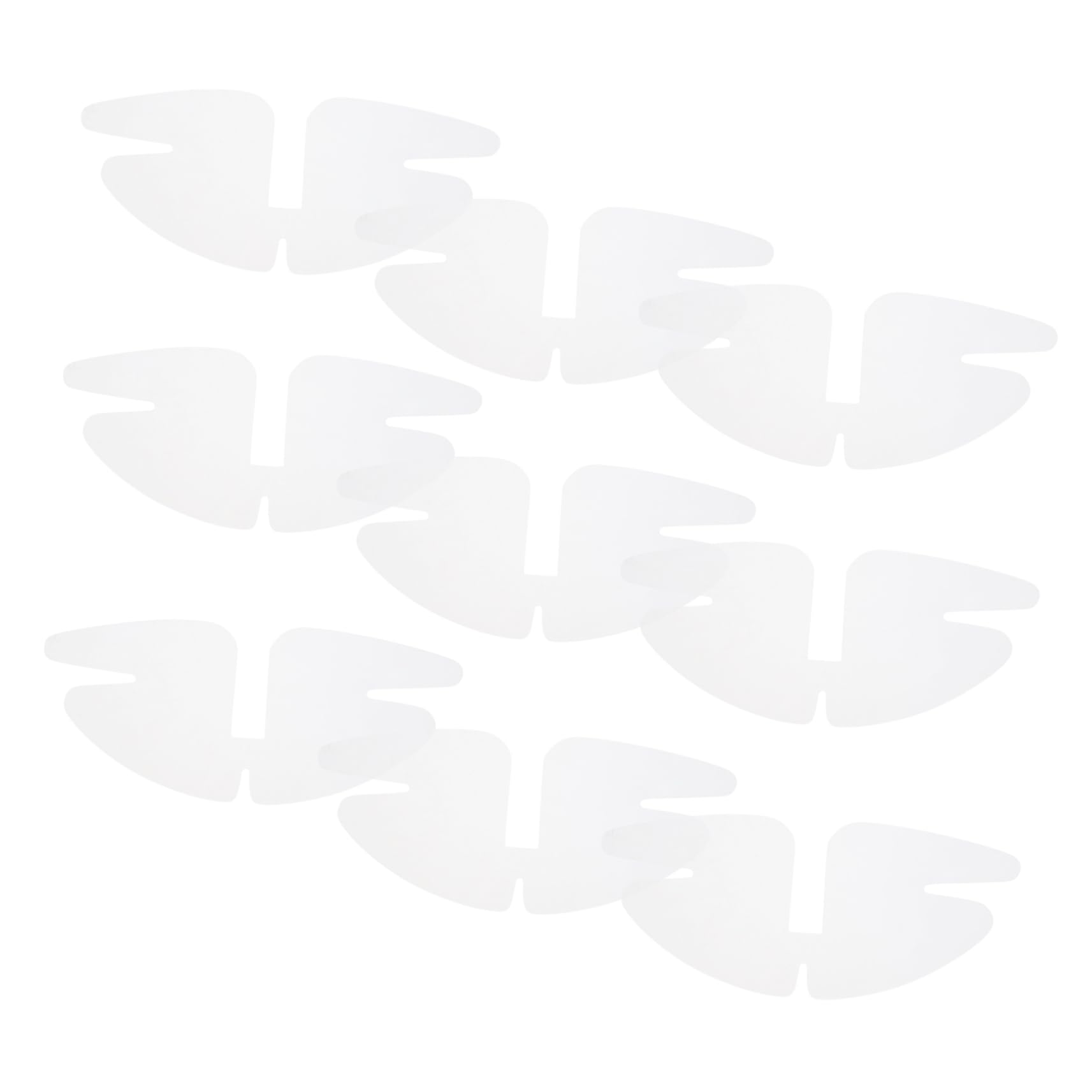 Ciieeo Collar Butterfly Piece Pcs Collar Stays for Shirts Metal Plastic for Dress Uniform Shirts